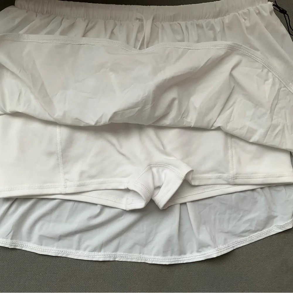 Alo Yoga Breezy Tennis Skirt White XS